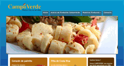 Desktop Screenshot of productoscampoverde.com